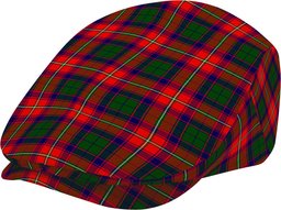 ScotsTee Shop Scottish Riddell Jeff Cap Tartan Flat Cap