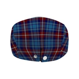 ScotsTee Shop Scottish Greer Jeff Cap Tartan Flat Cap