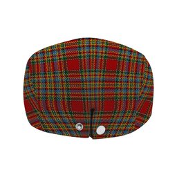 ScotsTee Shop Scottish MacKintosh 8 Jeff Cap Tartan Flat Cap