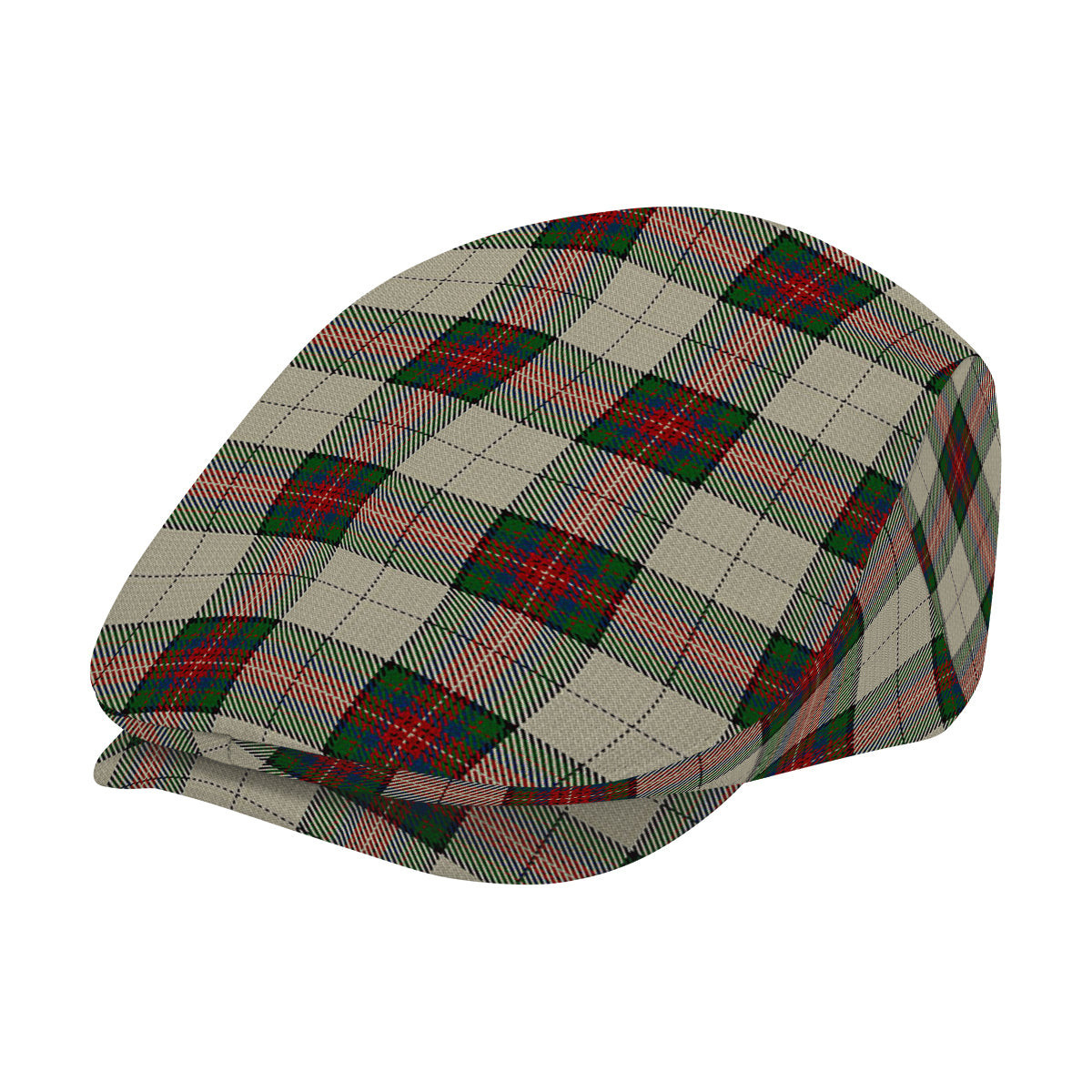 ScotsTee Shop Scottish Hohenzollern Jeff Cap Tartan Flat Cap