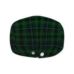 ScotsTee Shop Scottish Linden Jeff Cap Tartan Flat Cap