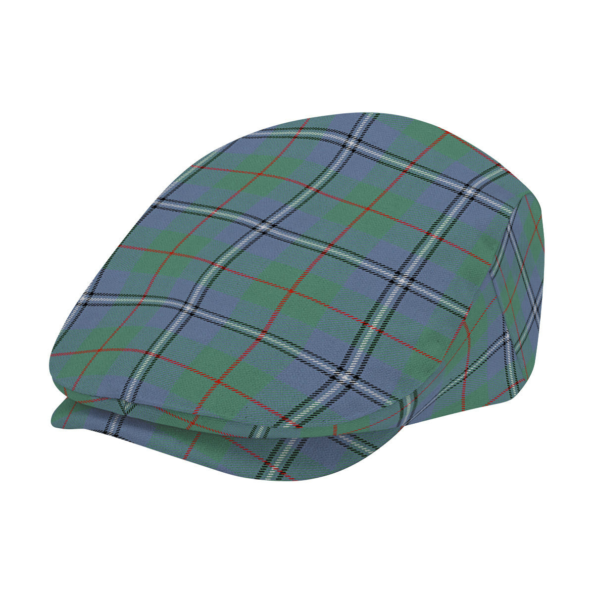 ScotsTee Shop Scottish Irvine of Glentulchan Ancient Jeff Cap Tartan Flat Cap