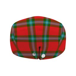ScotsTee Shop Scottish MacLaine of Loch Buie Jeff Cap Tartan Flat Cap