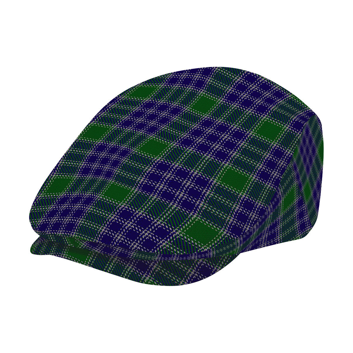 ScotsTee Shop Scottish MacDonald Lord of the Isles Hunting 2 Jeff Cap Tartan Flat Cap