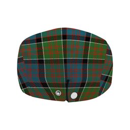 ScotsTee Shop Scottish MacDonald of Clan Ranald Ancient Jeff Cap Tartan Flat Cap