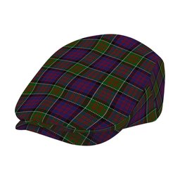 ScotsTee Shop Scottish MacDonald of Clanranald 2 Jeff Cap Tartan Flat Cap