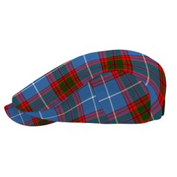 ScotsTee Shop Scottish Sideserf Jeff Cap Tartan Flat Cap