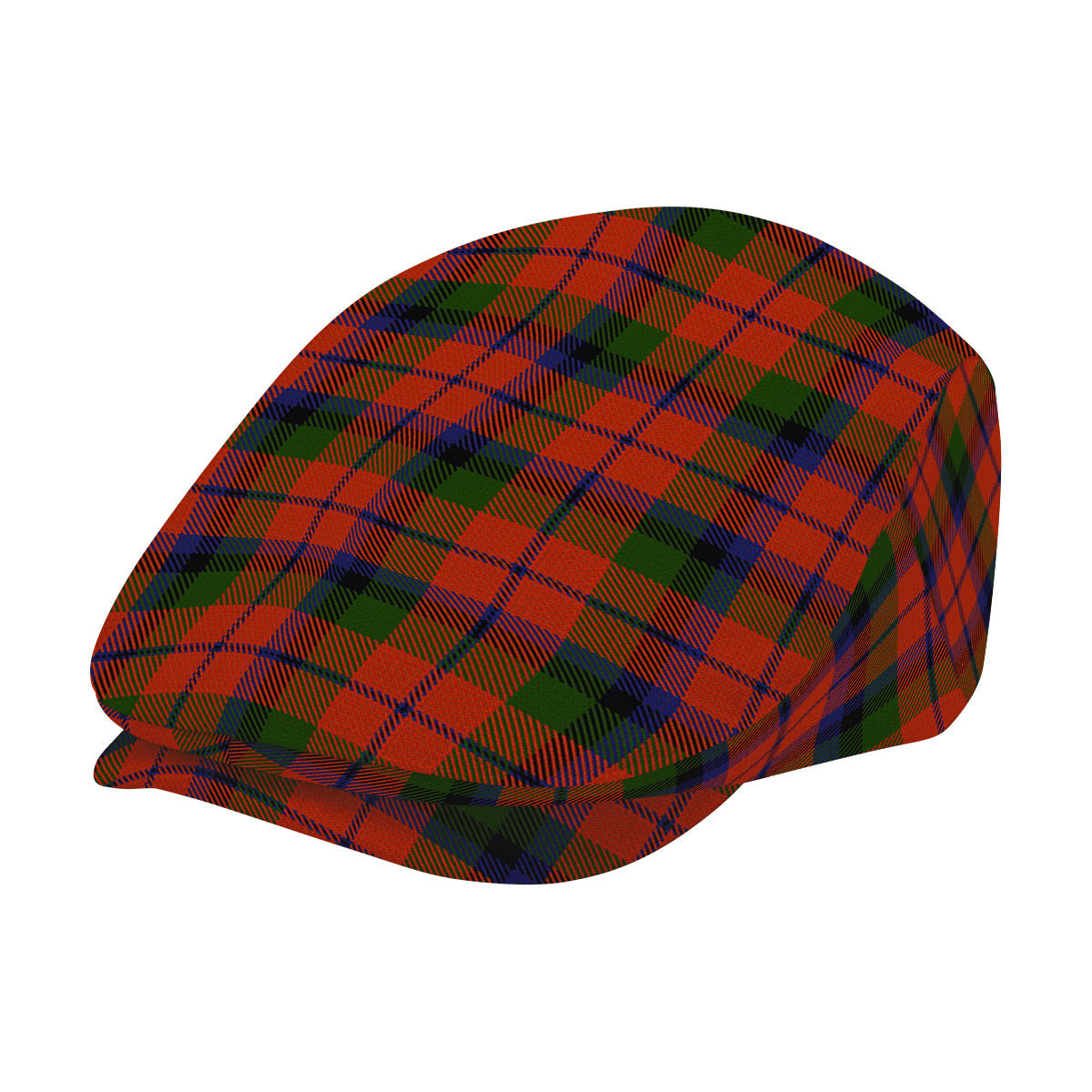 ScotsTee Shop Scottish McNachten 1831 Jeff Cap Tartan Flat Cap