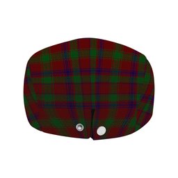 ScotsTee Shop Scottish MacDonald of Glengarry Full Dress Jeff Cap Tartan Flat Cap