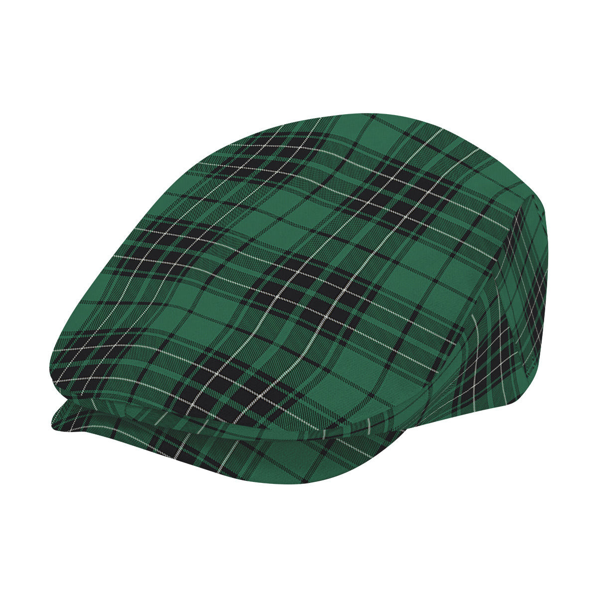 ScotsTee Shop Scottish McLean Hunting Ancient Jeff Cap Tartan Flat Cap