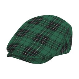 ScotsTee Shop Scottish McLean Hunting Ancient Jeff Cap Tartan Flat Cap