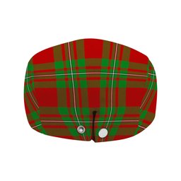 ScotsTee Shop Scottish Gregor Modern Jeff Cap Tartan Flat Cap