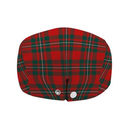 ScotsTee Shop Scottish Gregor Modern Clan Jeff Cap Tartan Flat Cap