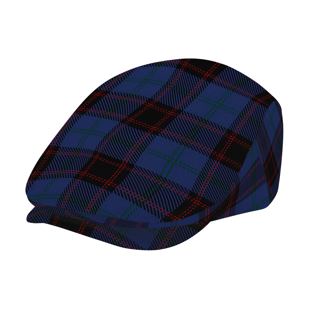 ScotsTee Shop Scottish Hume Jeff Cap Tartan Flat Cap