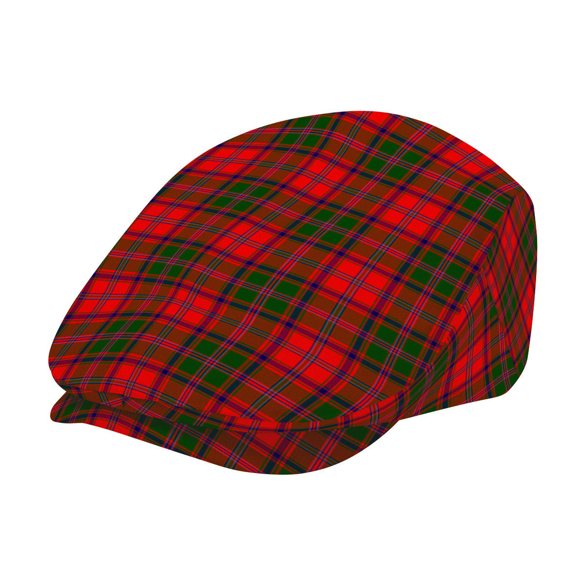 ScotsTee Shop Scottish Stewart of Appin SC Jeff Cap Tartan Flat Cap