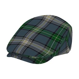 ScotsTee Shop Scottish McDowall Jeff Cap Tartan Flat Cap