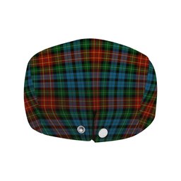 ScotsTee Shop Scottish Langston Jeff Cap Tartan Flat Cap