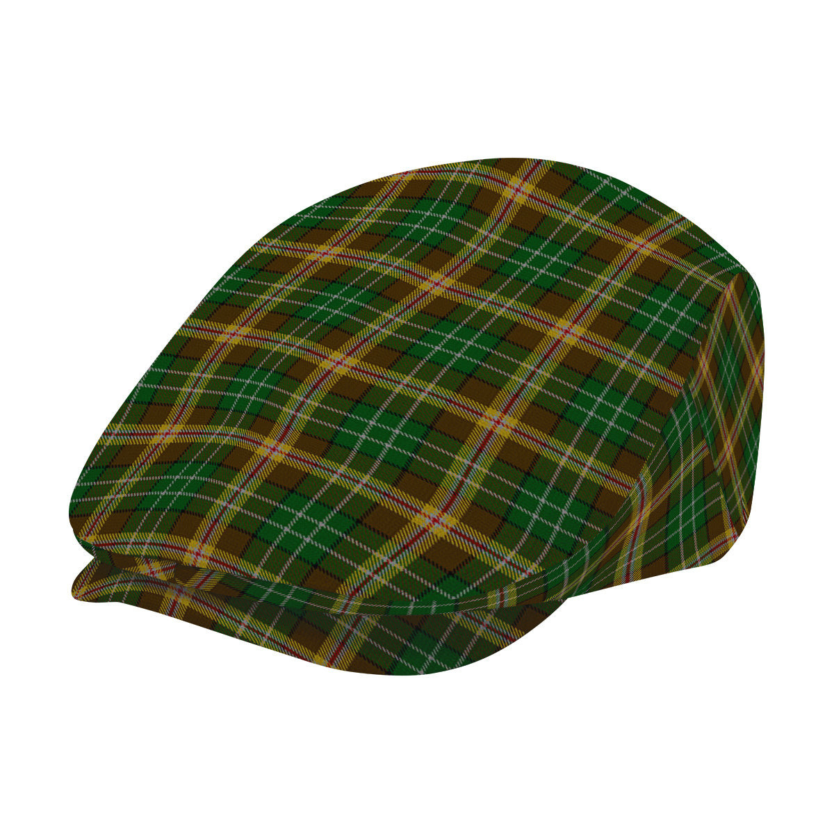 ScotsTee Shop Scottish McShane Jeff Cap Tartan Flat Cap