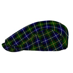 ScotsTee Shop Scottish McNeil of Barra Modern Jeff Cap Tartan Flat Cap