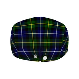 ScotsTee Shop Scottish McNeil of Barra Modern Jeff Cap Tartan Flat Cap