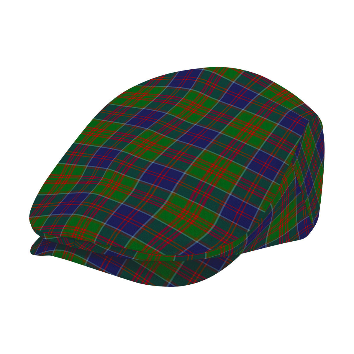 ScotsTee Shop Scottish Stewart of Appin Hunting Modern Jeff Cap Tartan Flat Cap