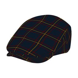 ScotsTee Shop Scottish McLaine of Lochbuie Hunting Jeff Cap Tartan Flat Cap