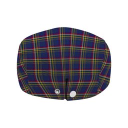 ScotsTee Shop Scottish Yukon (asymmetric) Jeff Cap Tartan Flat Cap