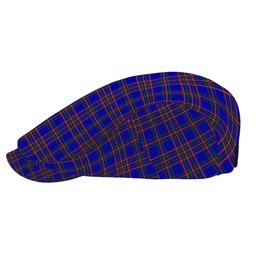 ScotsTee Shop Scottish Yamaue Jeff Cap Tartan Flat Cap