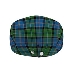 ScotsTee Shop Scottish Stirling Ancient Jeff Cap Tartan Flat Cap