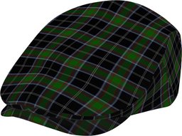 ScotsTee Shop Scottish Webster Jeff Cap Tartan Flat Cap