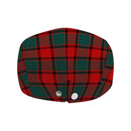 ScotsTee Shop Scottish McPhail Modern Jeff Cap Tartan Flat Cap