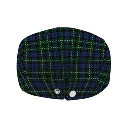 ScotsTee Shop Scottish Graham of Montrose 3 Jeff Cap Tartan Flat Cap