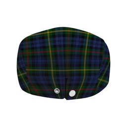 ScotsTee Shop Scottish Gordon 4 Jeff Cap Tartan Flat Cap