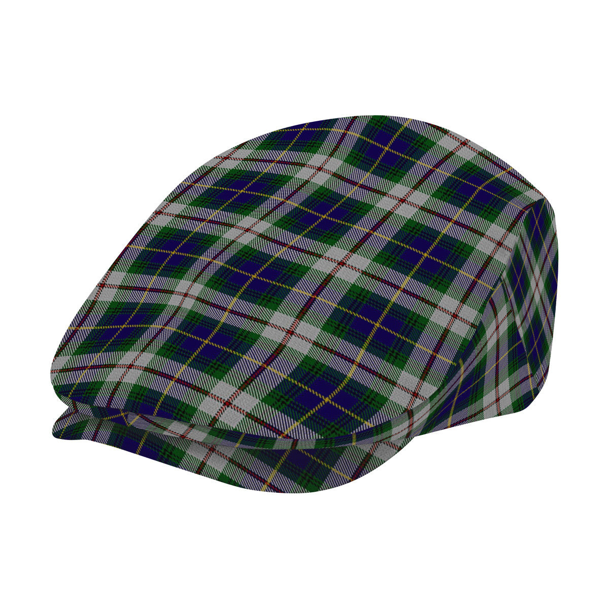 ScotsTee Shop Scottish MacLeod Of Californian Jeff Cap Tartan Flat Cap
