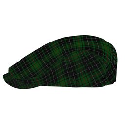 ScotsTee Shop Scottish McAuley Hunting Jeff Cap Tartan Flat Cap