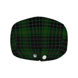 ScotsTee Shop Scottish McAuley Hunting Jeff Cap Tartan Flat Cap