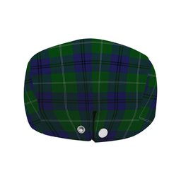 ScotsTee Shop Scottish Oliphant Jeff Cap Tartan Flat Cap