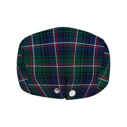 ScotsTee Shop Scottish Shaw of Carolina Modern Jeff Cap Tartan Flat Cap