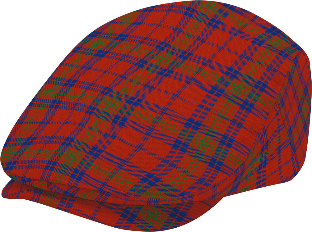 ScotsTee Shop Scottish Ross Old Ancient Jeff Cap Tartan Flat Cap