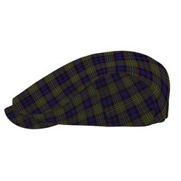 ScotsTee Shop Scottish MacLellan Jeff Cap Tartan Flat Cap