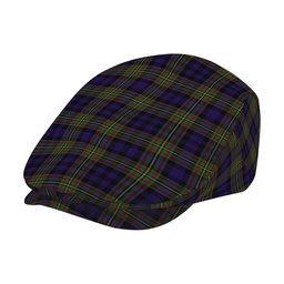 ScotsTee Shop Scottish MacLellan Jeff Cap Tartan Flat Cap
