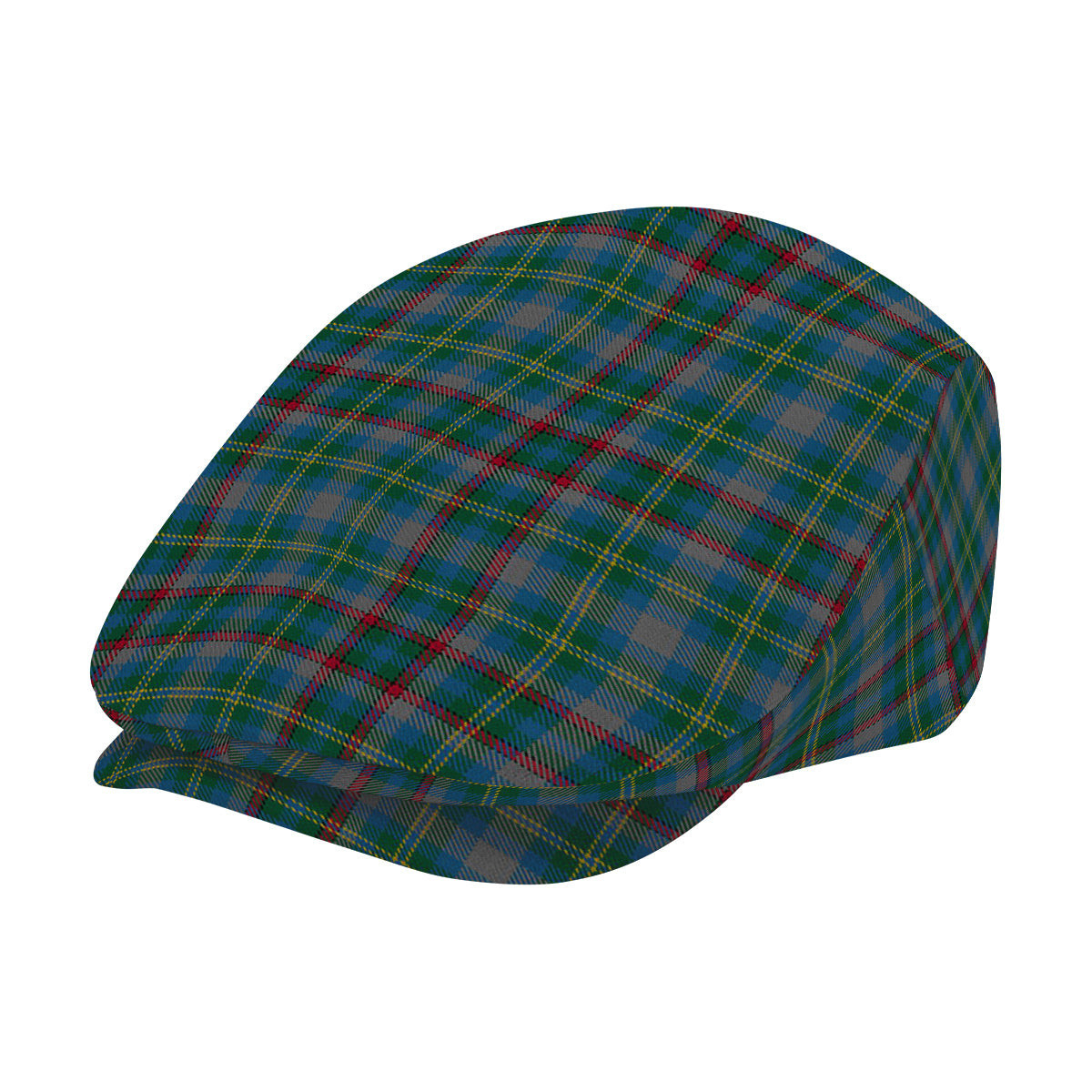 ScotsTee Shop Scottish Penman Jeff Cap Tartan Flat Cap