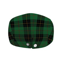 ScotsTee Shop Scottish McArthur-Fox Hunting Ancient Jeff Cap Tartan Flat Cap