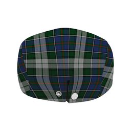 ScotsTee Shop Scottish MacInnes Dress Jeff Cap Tartan Flat Cap