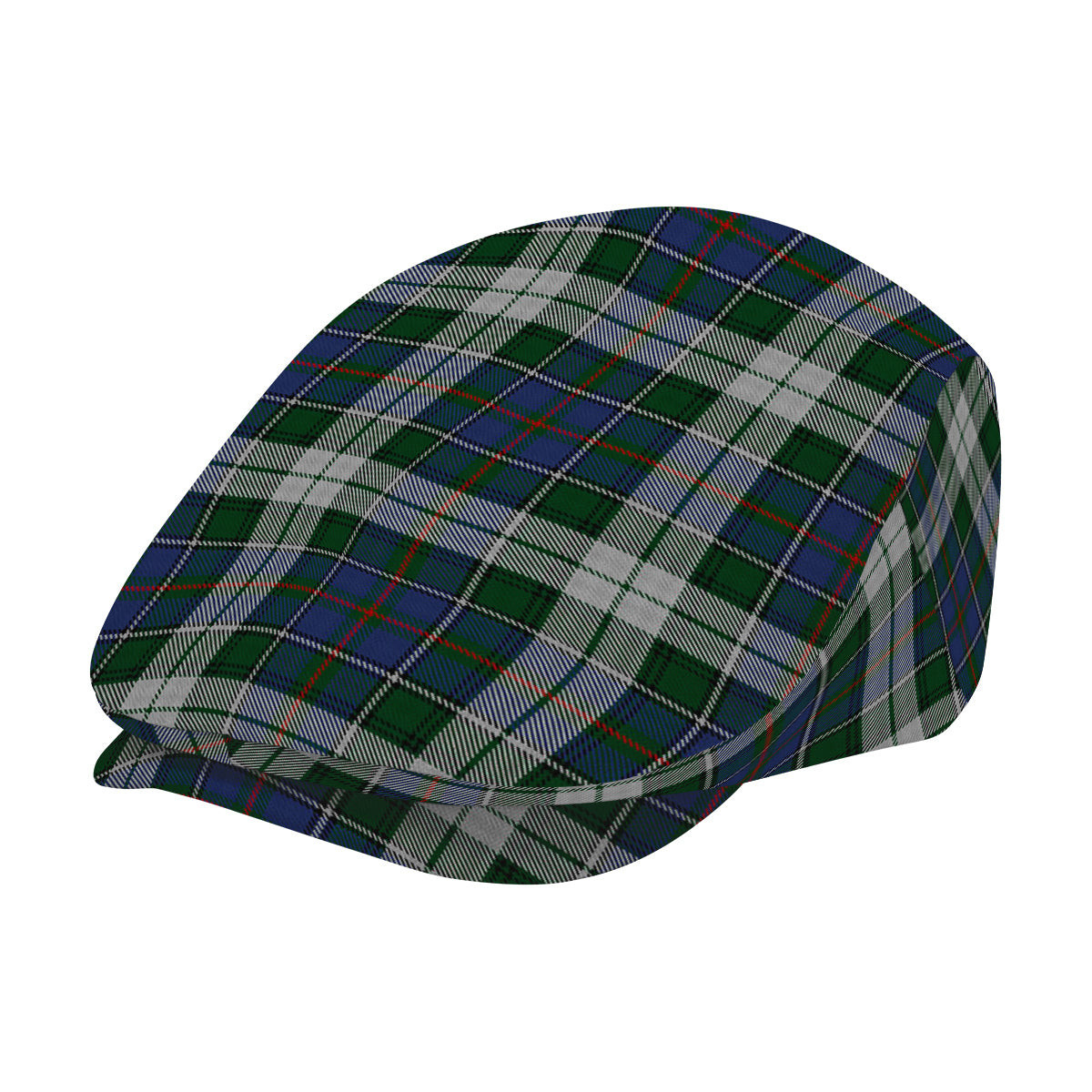 ScotsTee Shop Scottish MacInnes Dress Jeff Cap Tartan Flat Cap