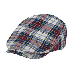ScotsTee Shop Scottish MacBeth Dress Modern Jeff Cap Tartan Flat Cap