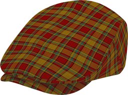 ScotsTee Shop Scottish Scrimgeour of Glassary Jeff Cap Tartan Flat Cap