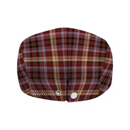 ScotsTee Shop Scottish McKay of Strathnaver Modern Jeff Cap Tartan Flat Cap