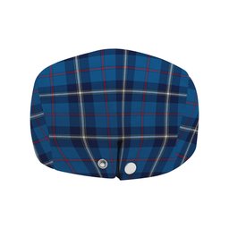 ScotsTee Shop Scottish McRae of America Modern Jeff Cap Tartan Flat Cap