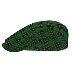 ScotsTee Shop Scottish McLean of Duart Hunting Ancient Jeff Cap Tartan Flat Cap